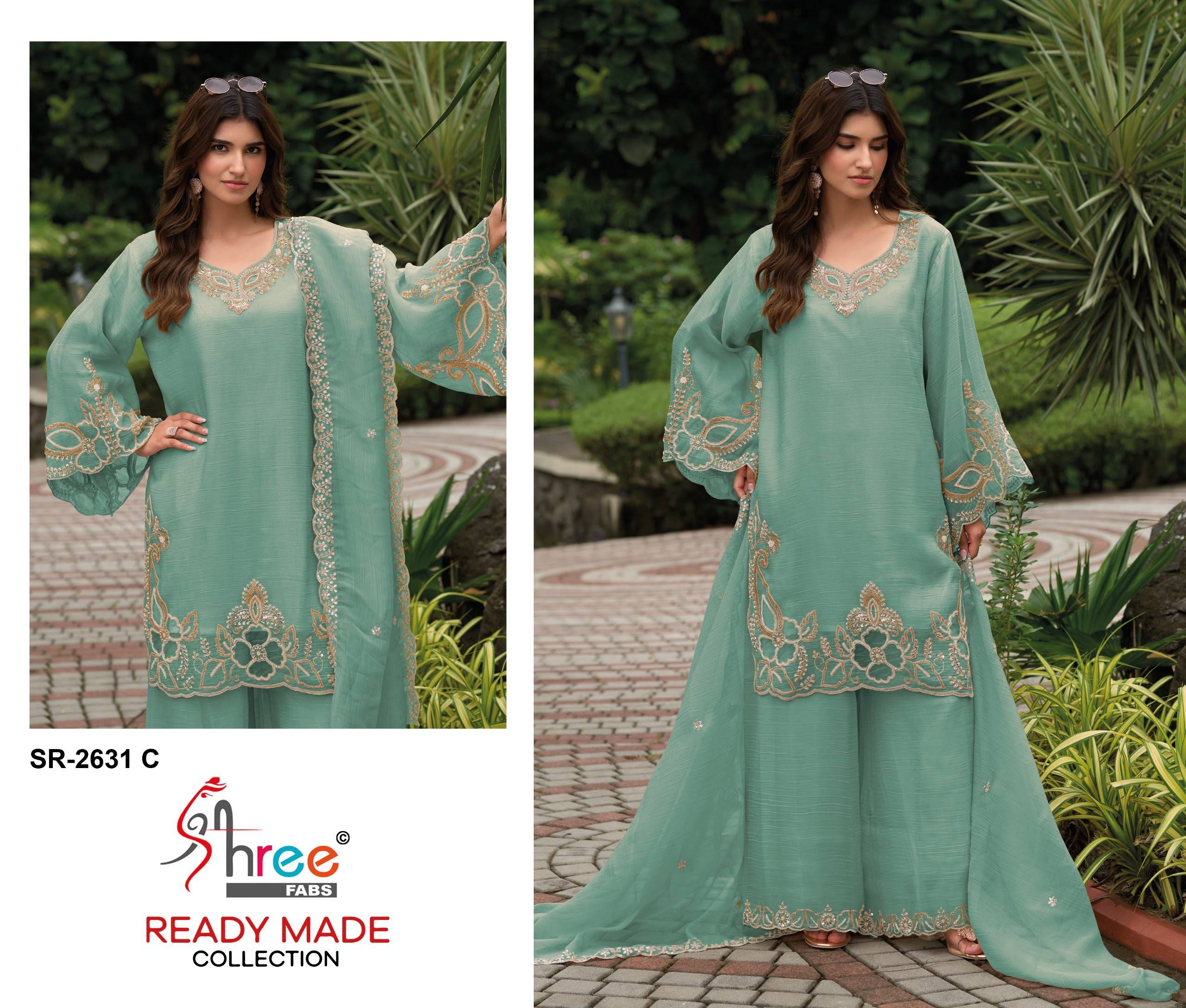 D-2631SERIES BY SHREE FABS Indian Traditional casual wear Pakistani Viscous dresses At Wholesale Price